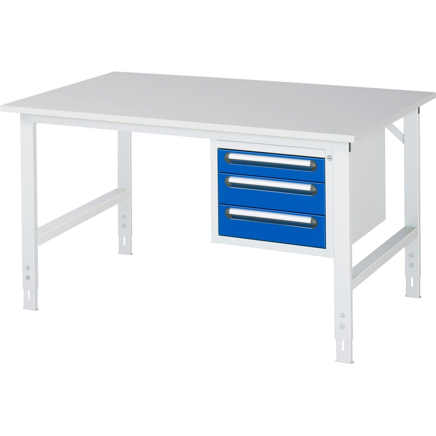 RAU Arbeitstisch Tom 1.500 x 760-1.080 x 1.000 mm (B x H x T)