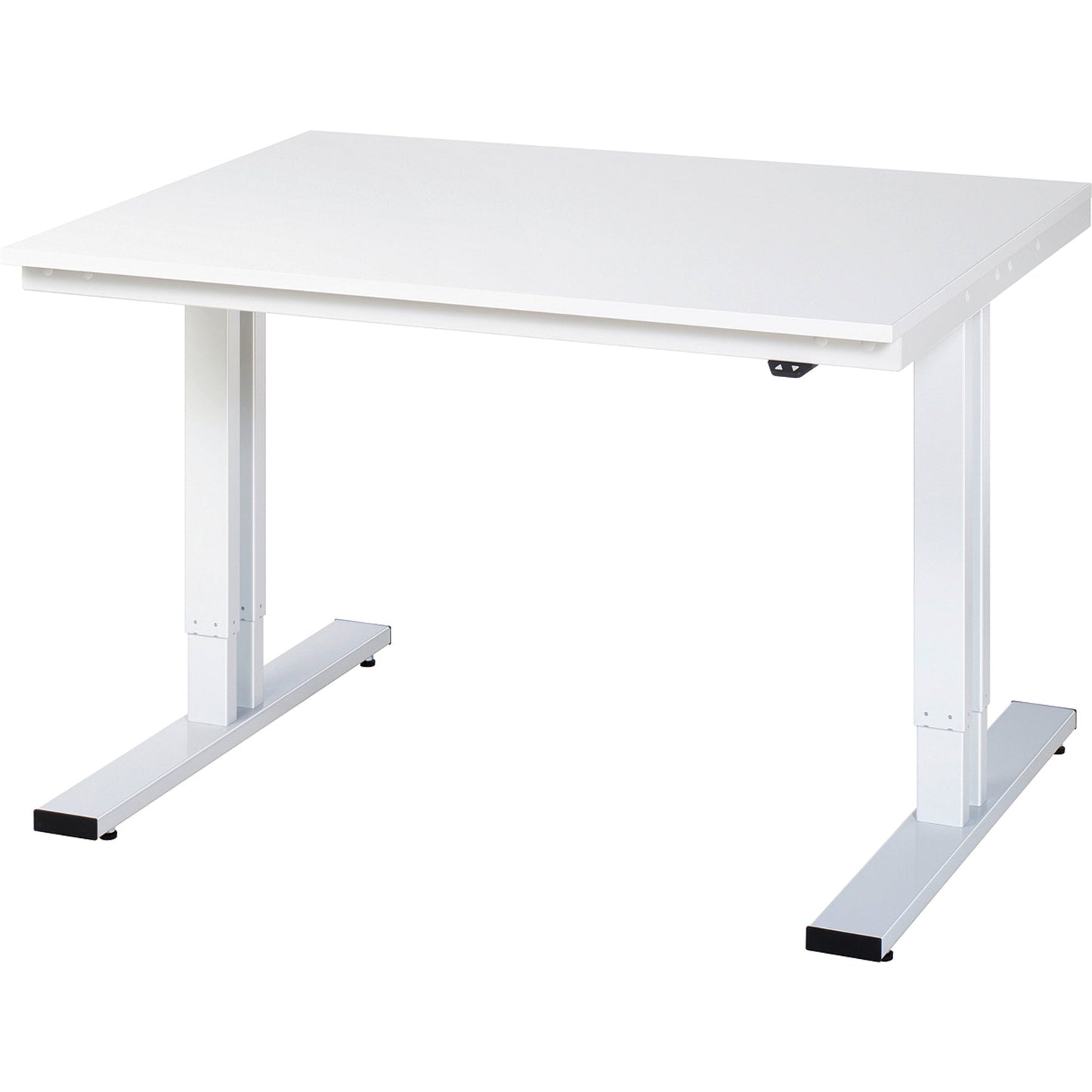 RAU Arbeitstisch Adlatus 300 1.250 x 720-1.120 x 1.000 mm (B x H x T) lichtgrau
