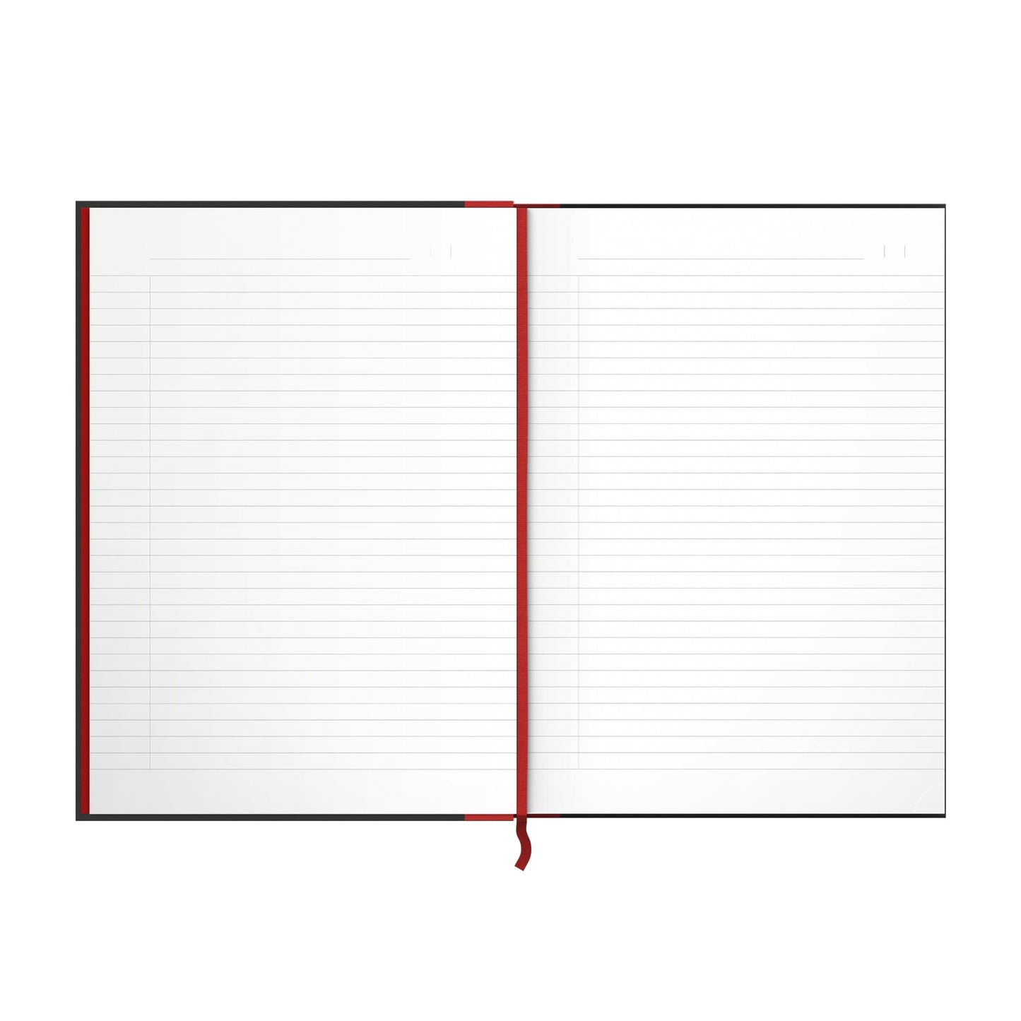 Oxford Notizbuch Black n' Red DIN A4 liniert schwarz/rot 96 Bl.