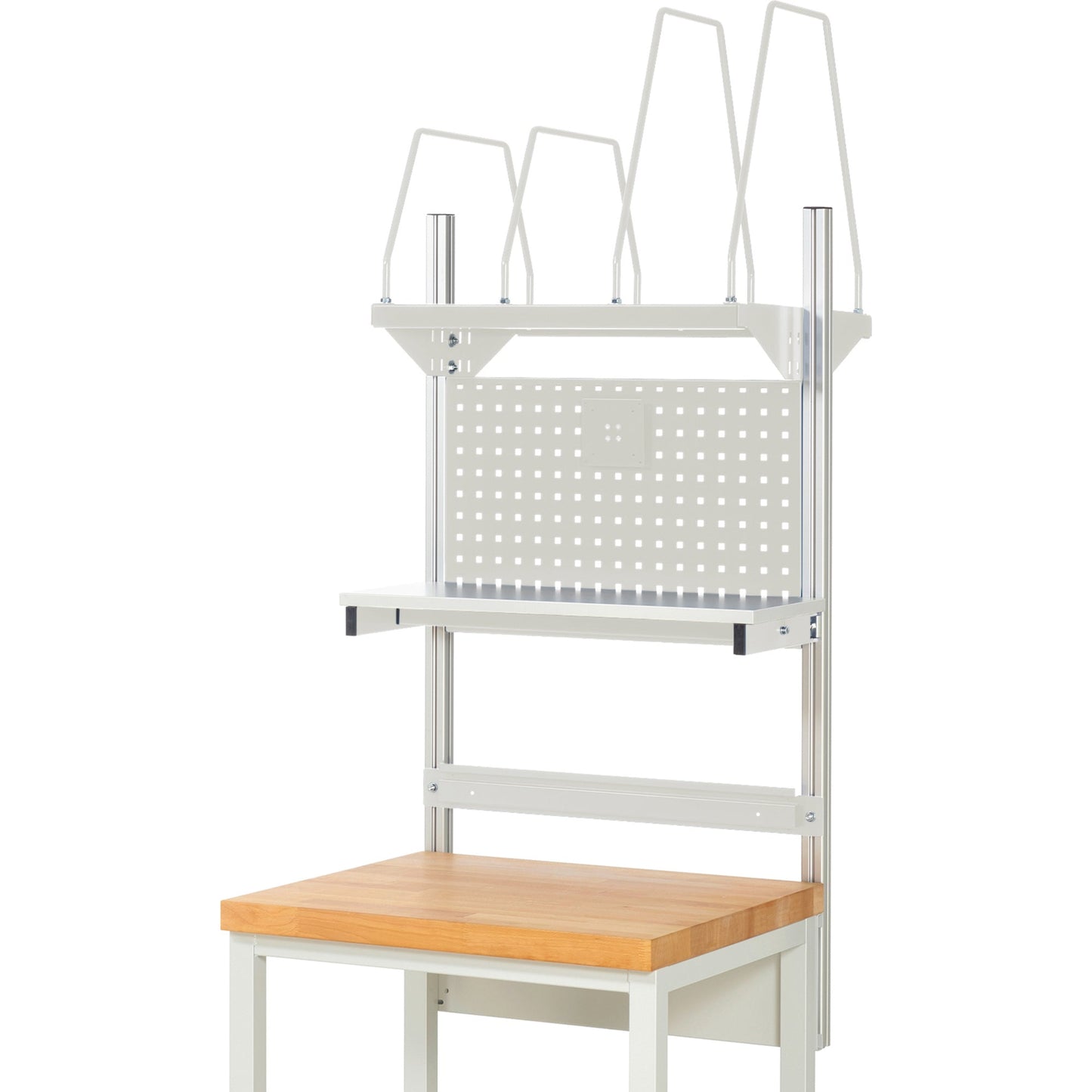 RAU Werkzeugwand 03 750 x 1.130 x 350 mm (B x H x T) Stahl, pulverbeschichtet lichtgrau