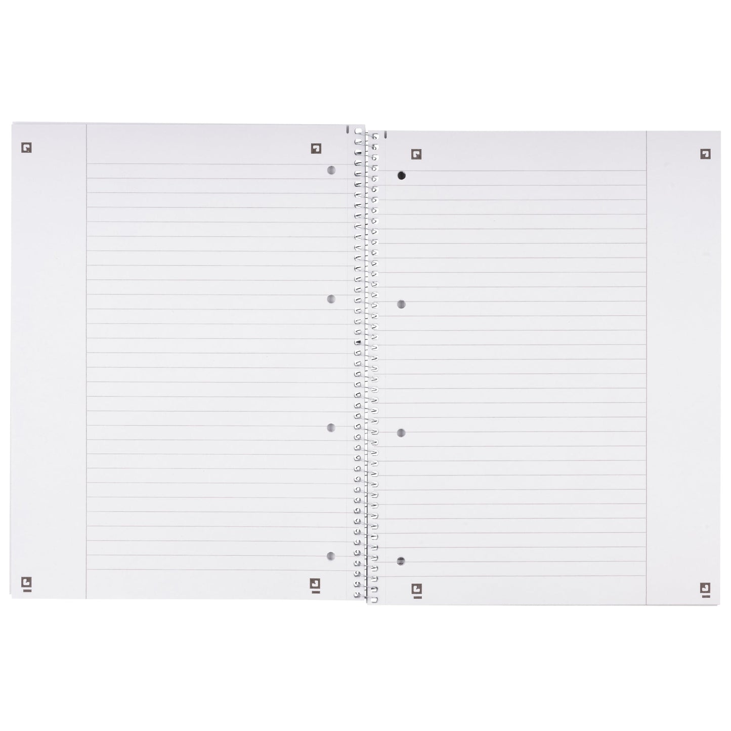 Oxford Collegeblock Recycling DIN A4+ liniert mit Rand blau 80 Bl.