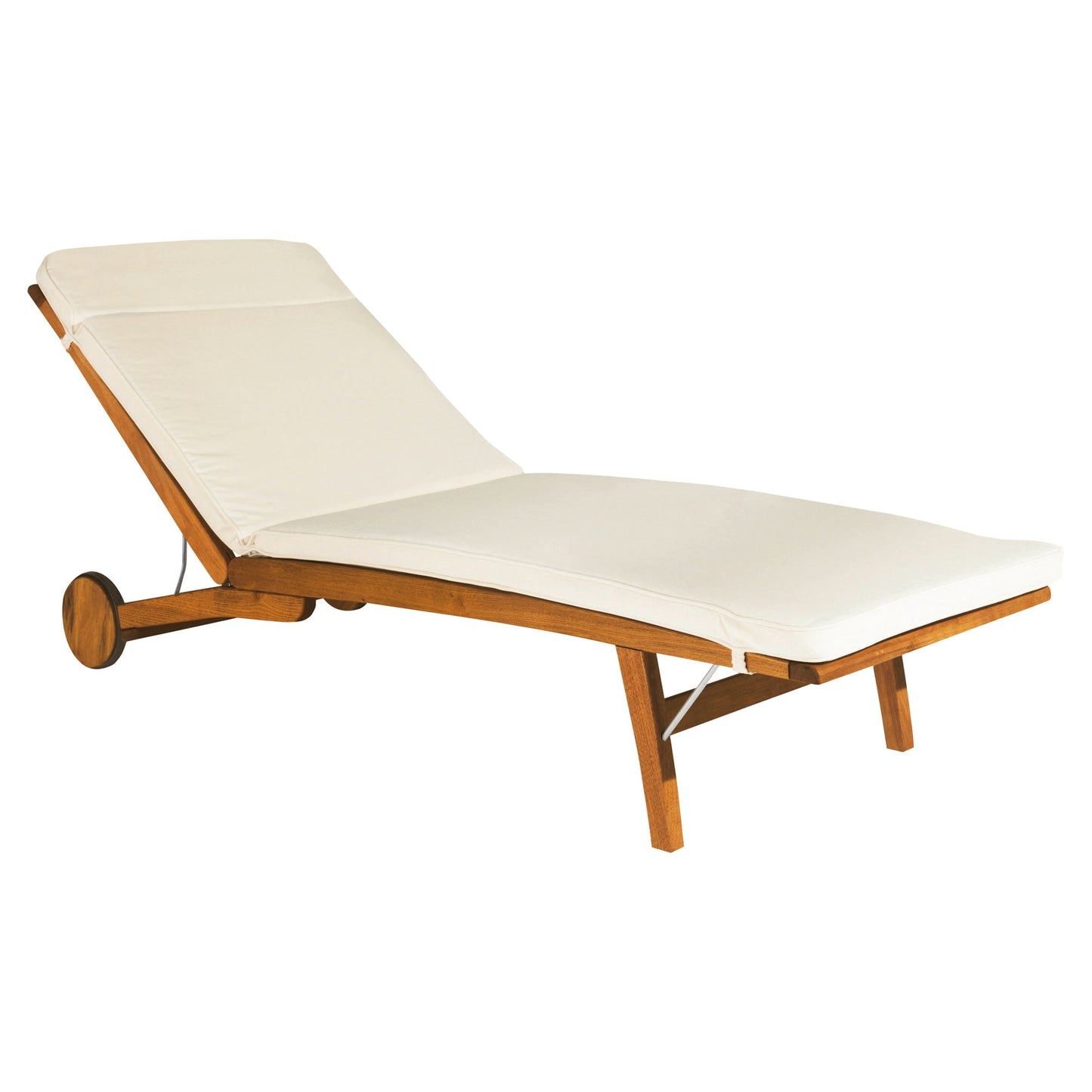 memo Gartenauflage Breite des Sitzes: 58cm Tiefe der Sitzfläche: 125cm Höhe der Rückenlehne: 75cm 100 % Polyester natur