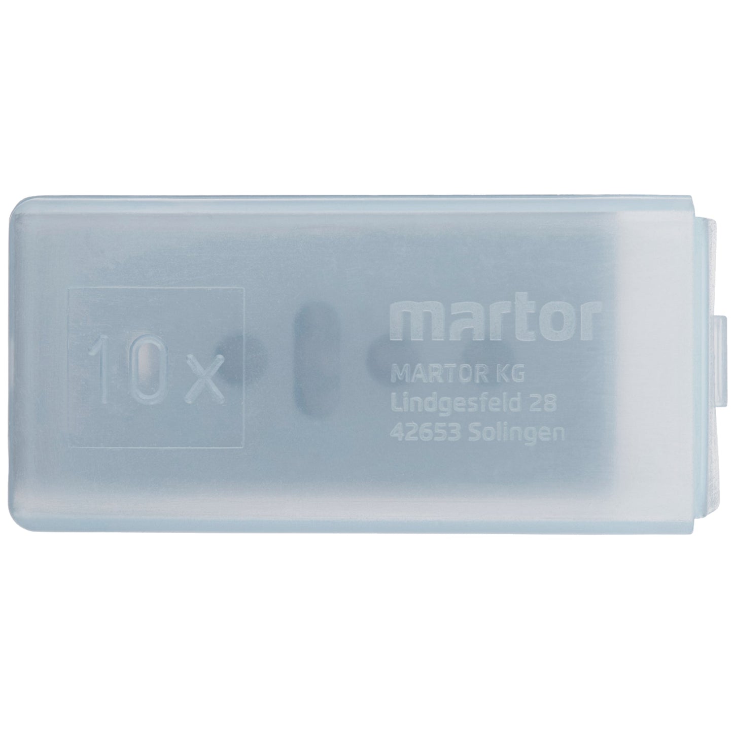 MARTOR Ersatzklinge Sicherheitsmesser Nr. 45 MARTOR Sicherheitsmesser SECUNORM 175, SECUNORM HANDY, SECUMAX EASYSAFE Stahl nicht rostfrei 10 St./Pack.