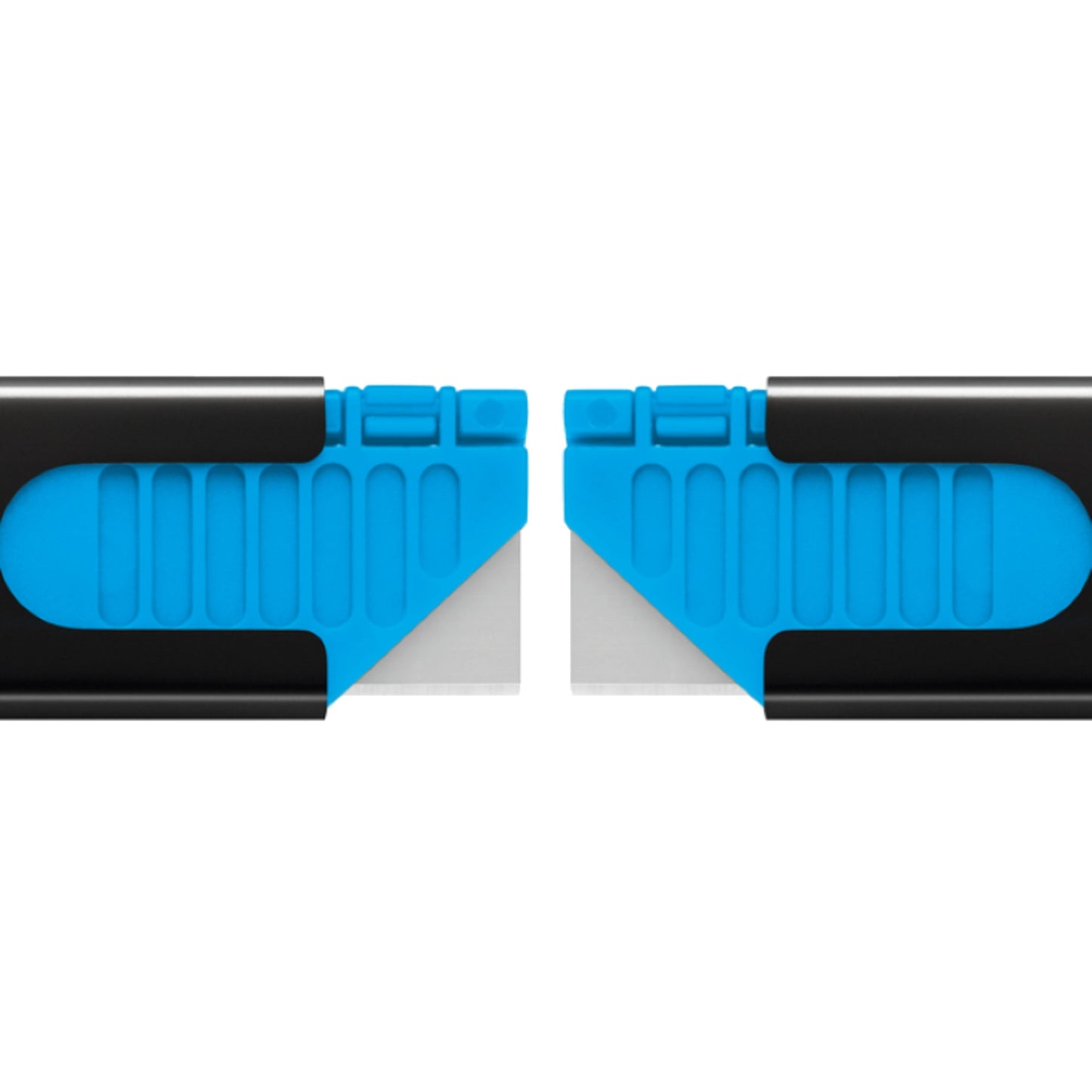 MARTOR Sicherheitsmesser SECUNORM HANDY Mehrweg 39mm 8,5mm Bandstahl schwarz/cyan