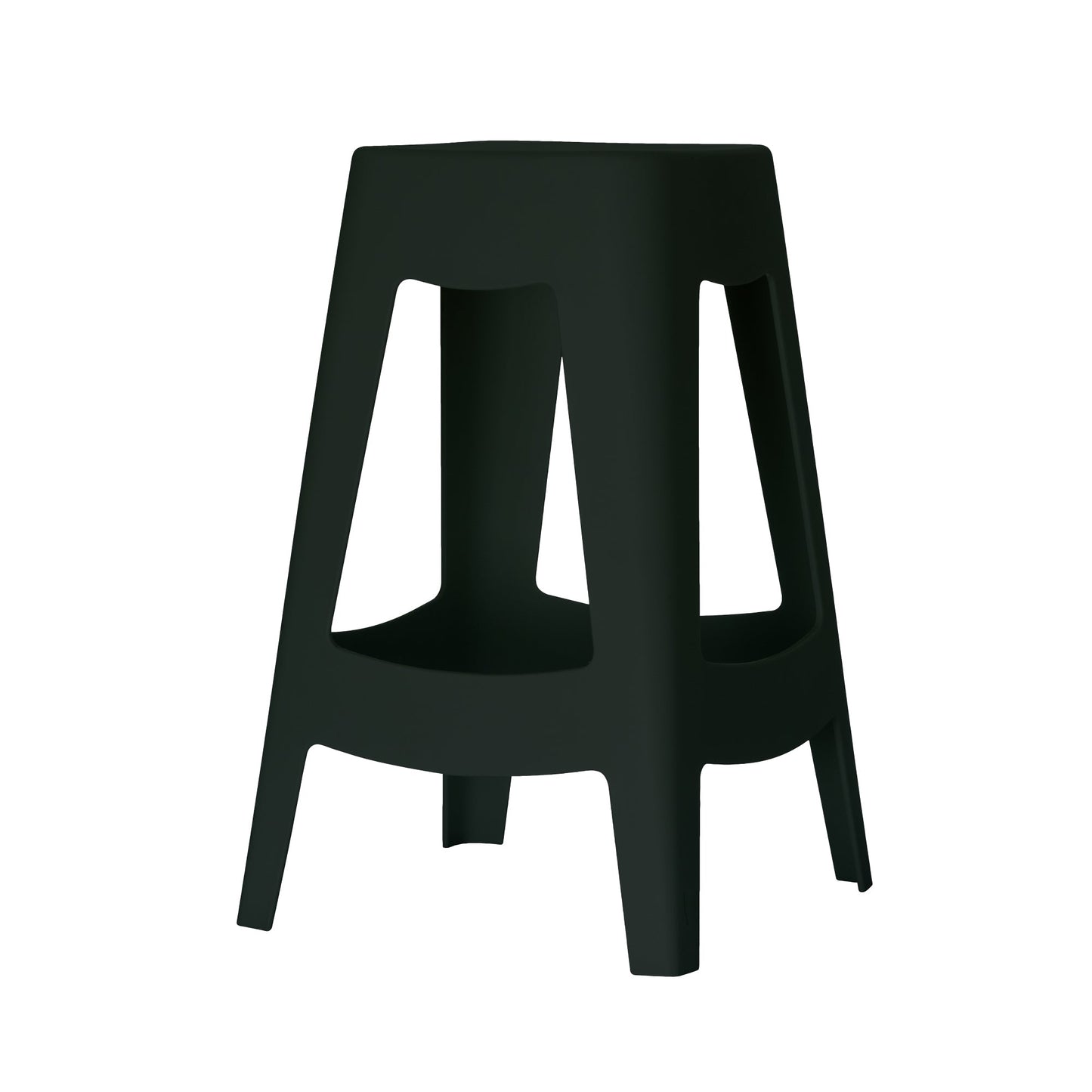 Paperflow Sitzhocker BELLINI schwarz