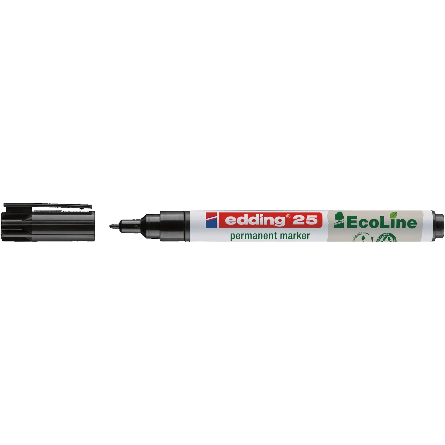 edding Permanentmarker 25 EcoLine 1mm schwarz