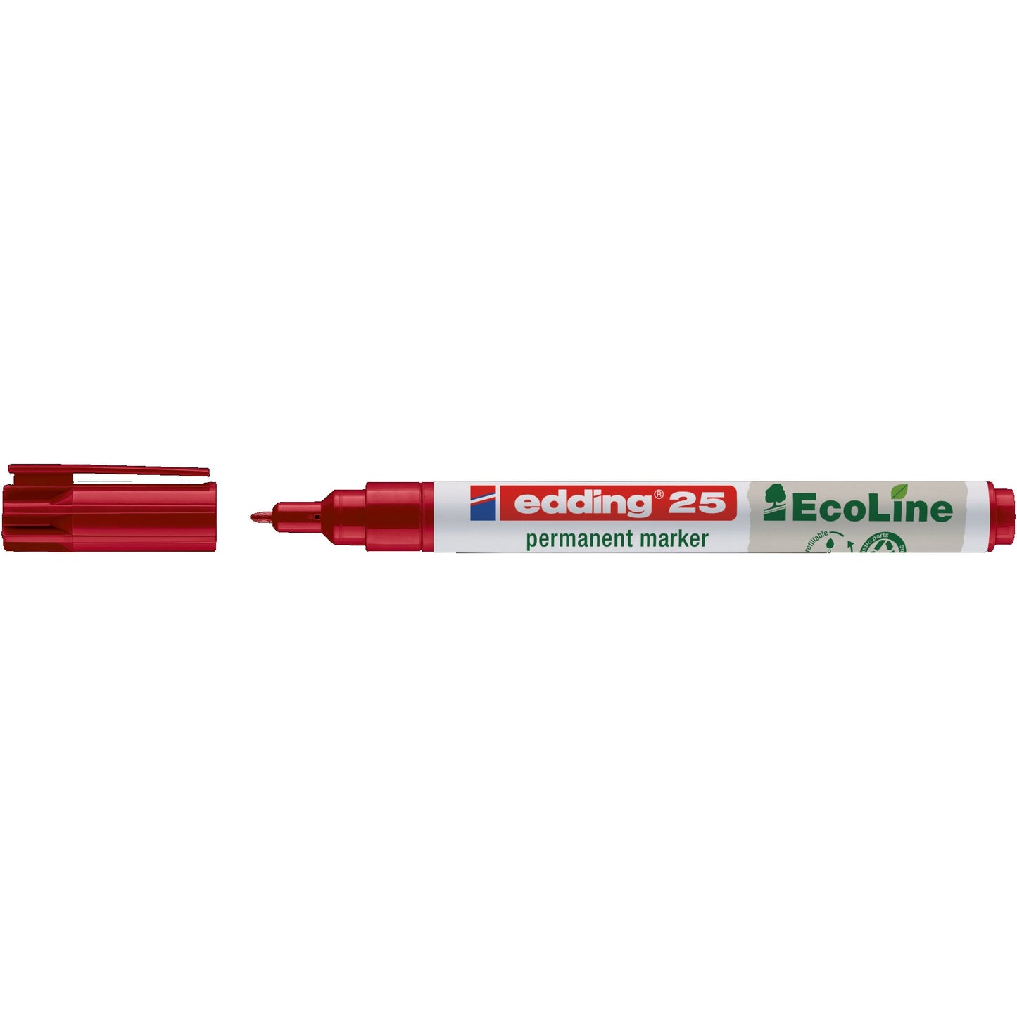 edding Permanentmarker 25 EcoLine 1mm rot