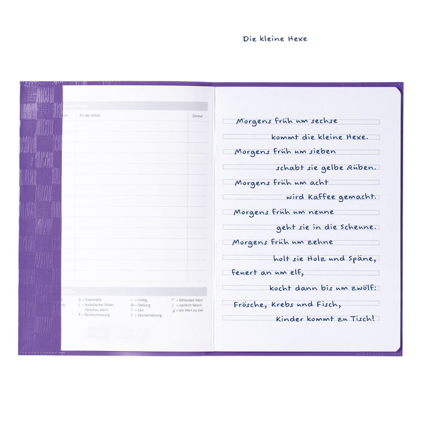 HERMA Heftschoner DIN A5 Polypropylen violett