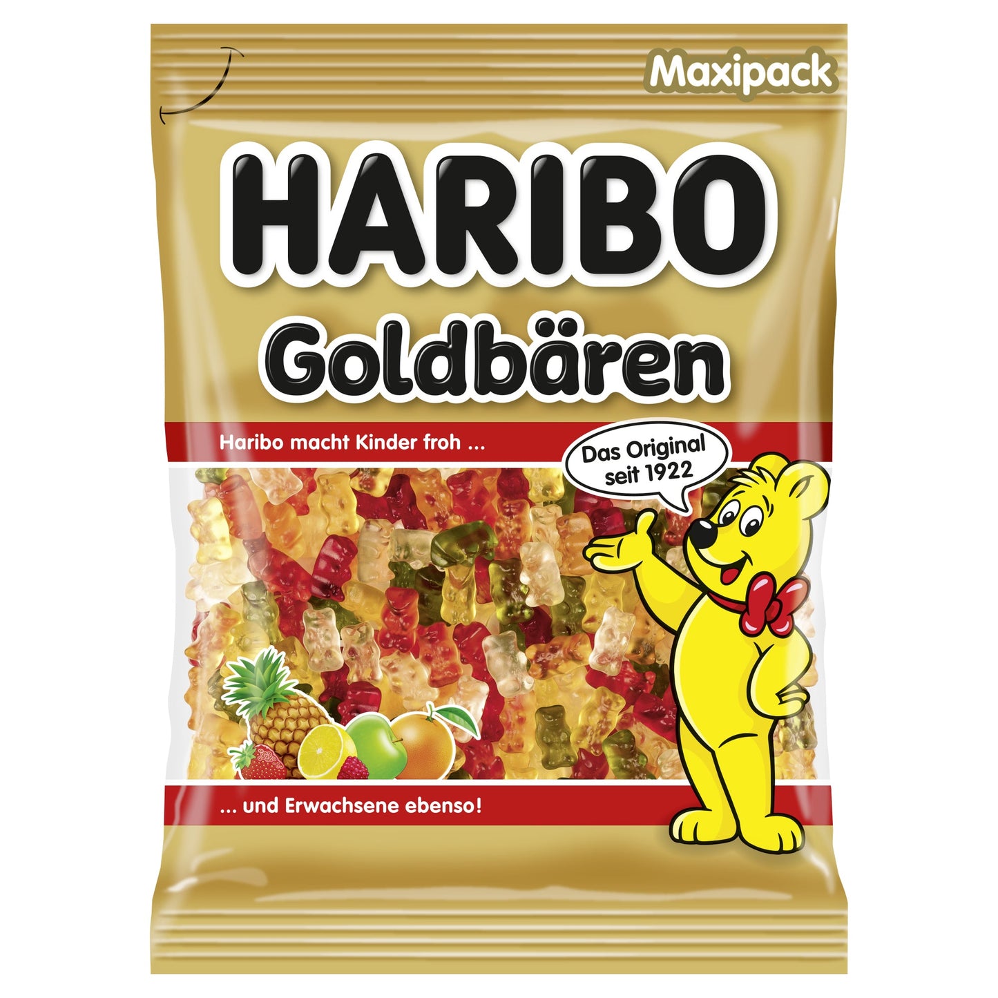 HARIBO Fruchtgummi Goldbären 1.000 g/Pack.