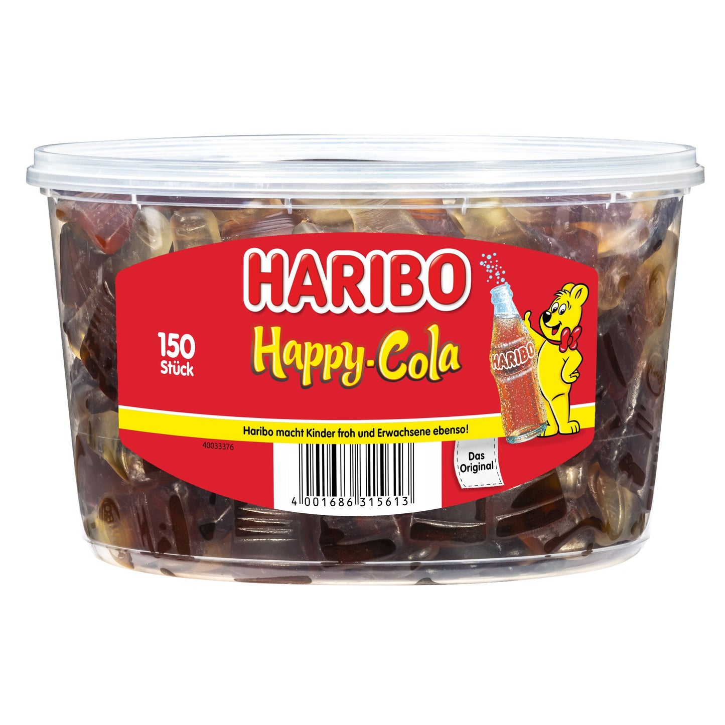 HARIBO Fruchtgummi Happy Cola 150 St./Pack.