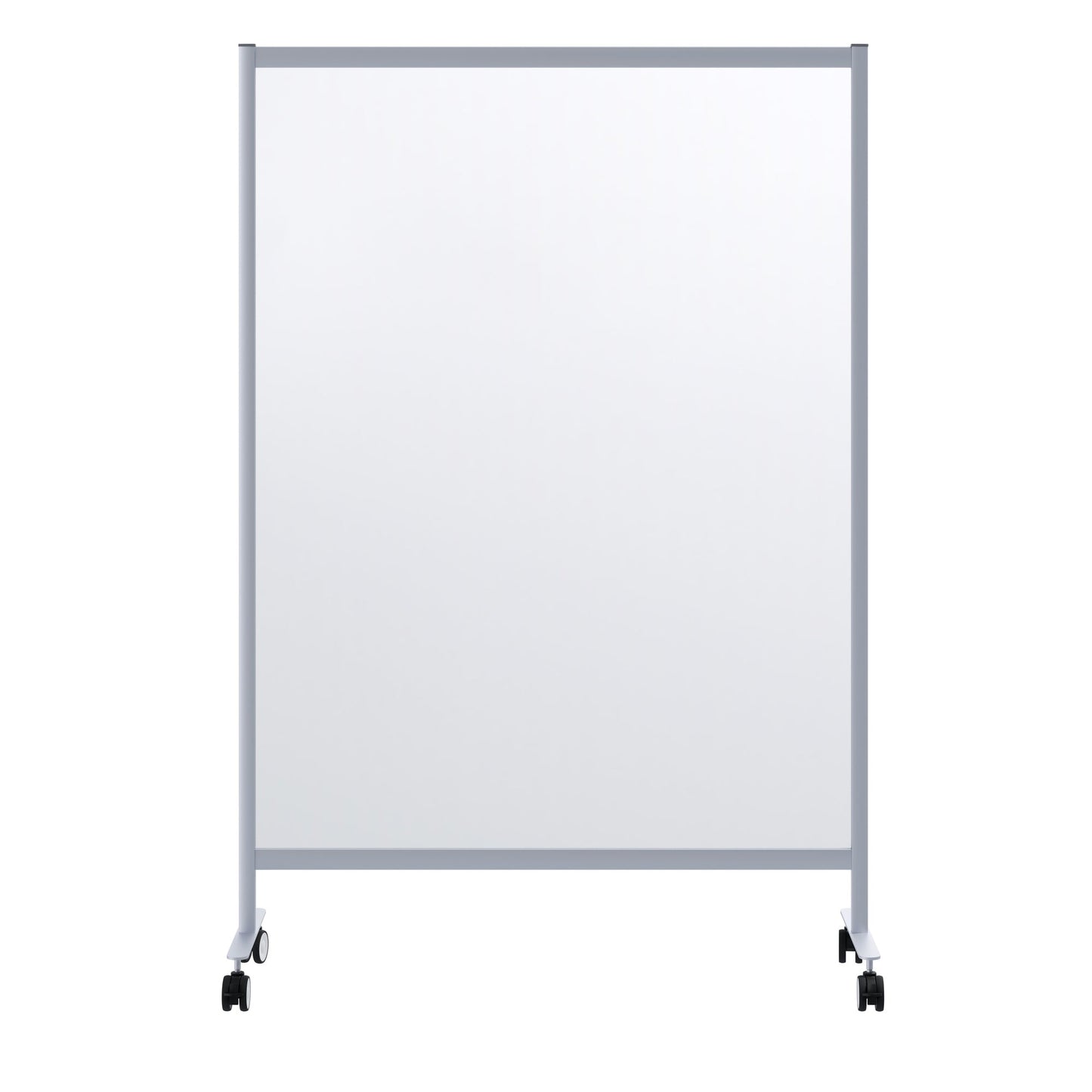 Paperflow Trennwand Mobil 120 x 180 x 39 cm (B x H x T) Acrylglas transparent