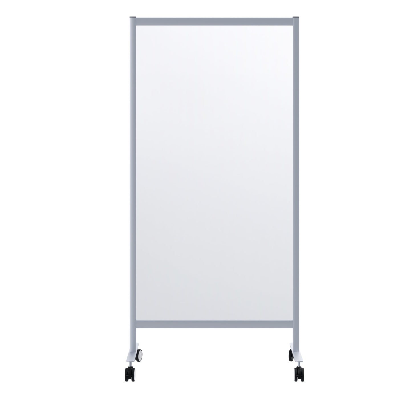 Paperflow Trennwand Mobil 85,5 x 180 x 39 cm (B x H x T) Acrylglas transparent