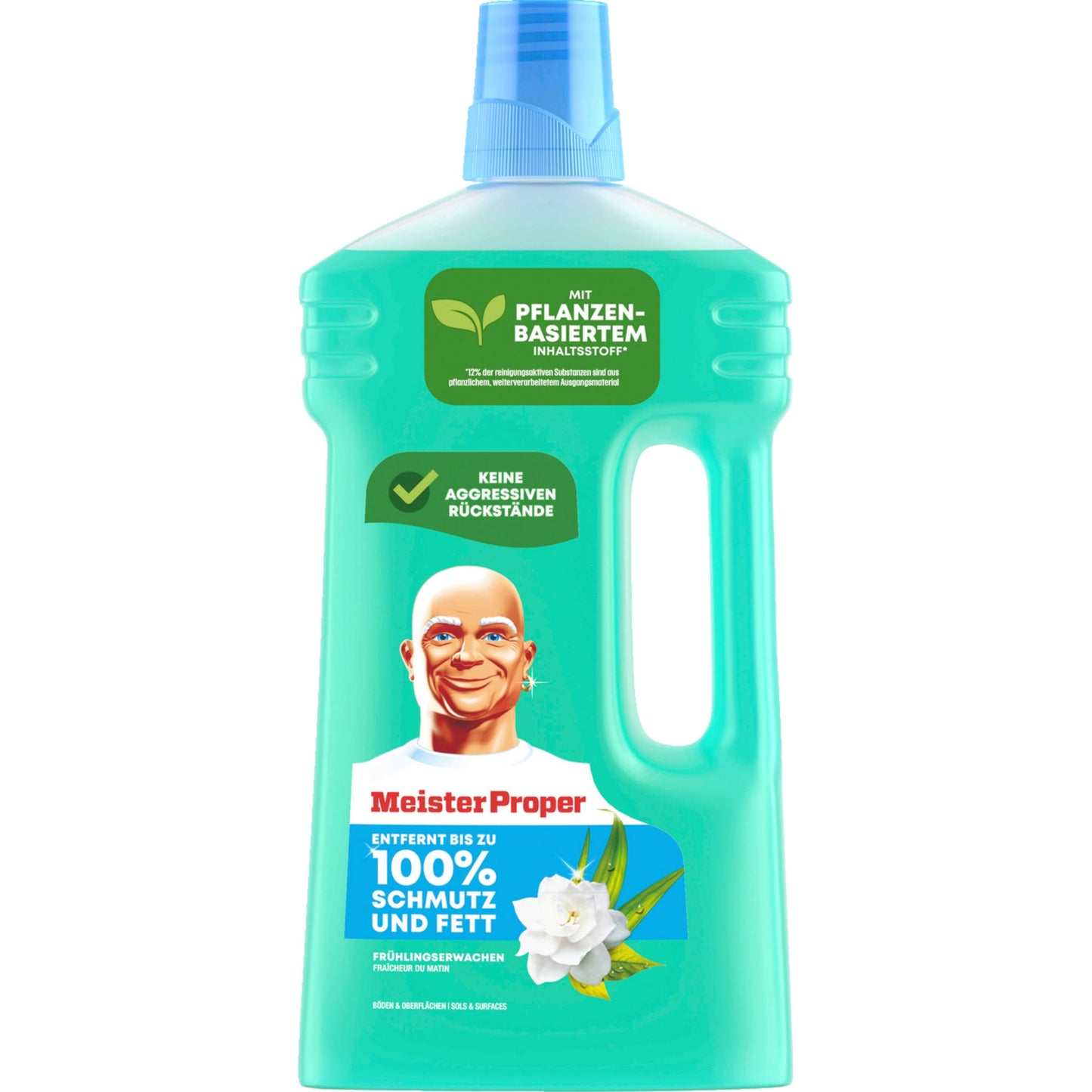 Meister Proper Allzweckreiniger alle glatten Oberflächen Frühlingserwachen Flasche Kunststoff recycelbar 1l