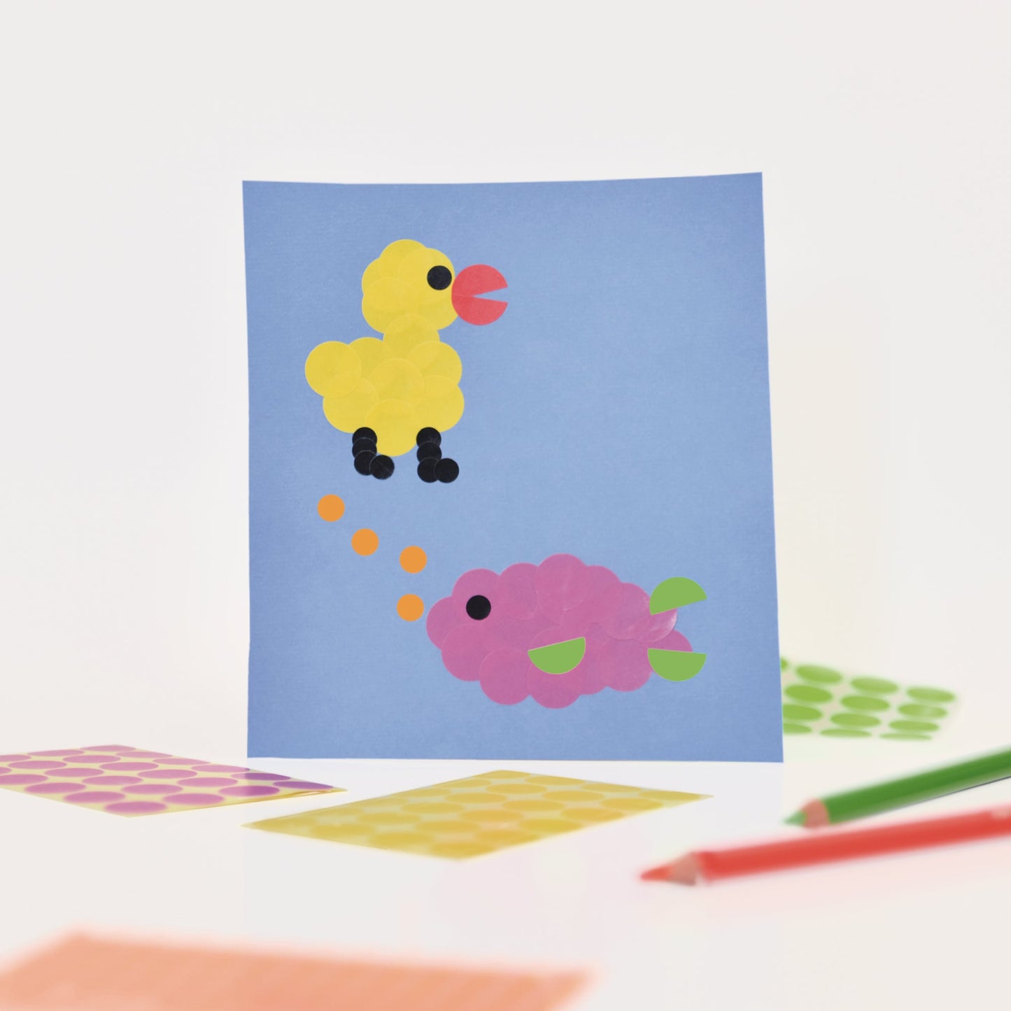 Avery Zweckform Markierungspunkt 12mm Papier gelb 270 Etik./Pack.