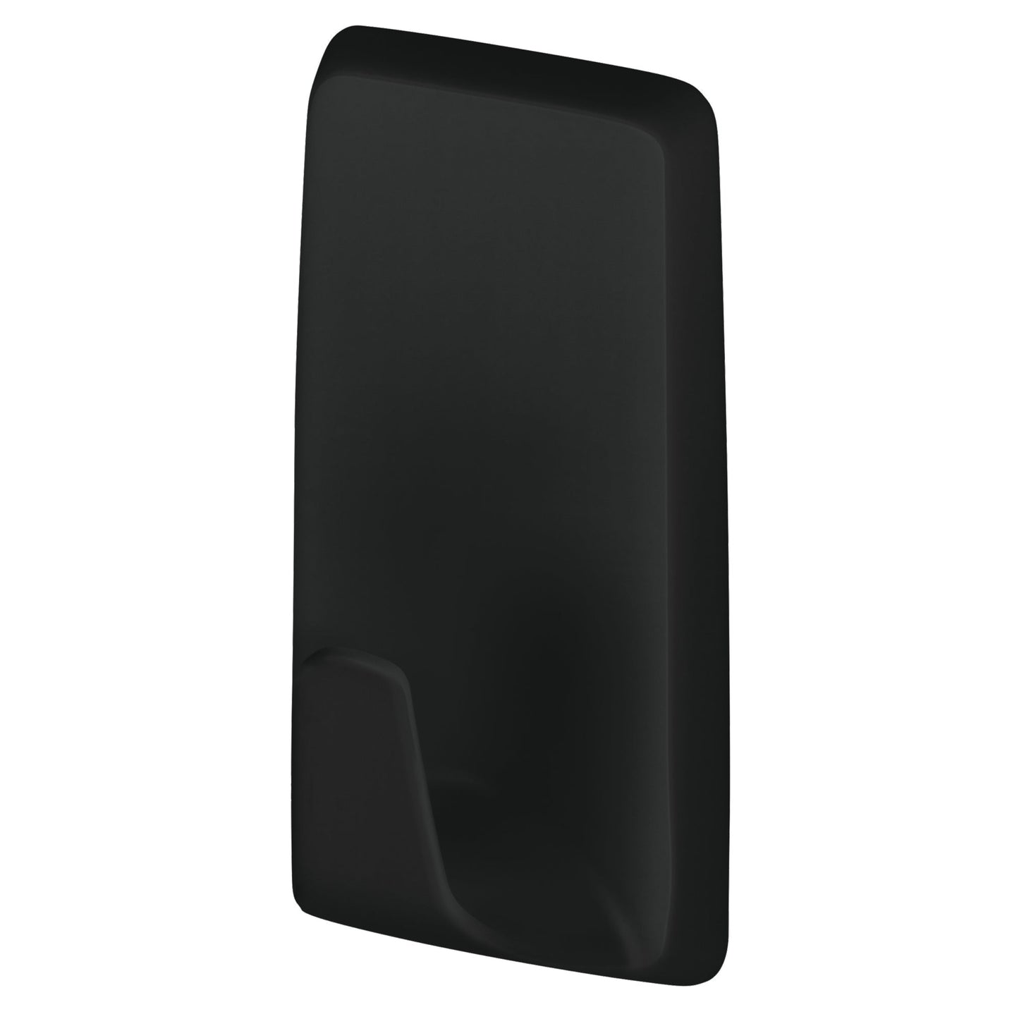 tesa® Haken Powerstrips® Small Fliesen, Glas, Holz, Kunststoff 1kg inkl. 4 Powerstrips® Small schwarz 3 St./Pack.