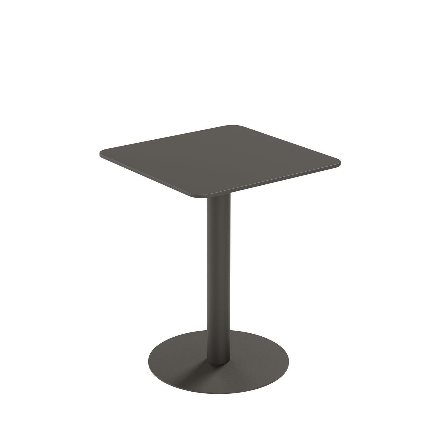 Paperflow Bistrotisch CROSS 60 x 75 x 60 cm (B x H x T) HPL schwarz