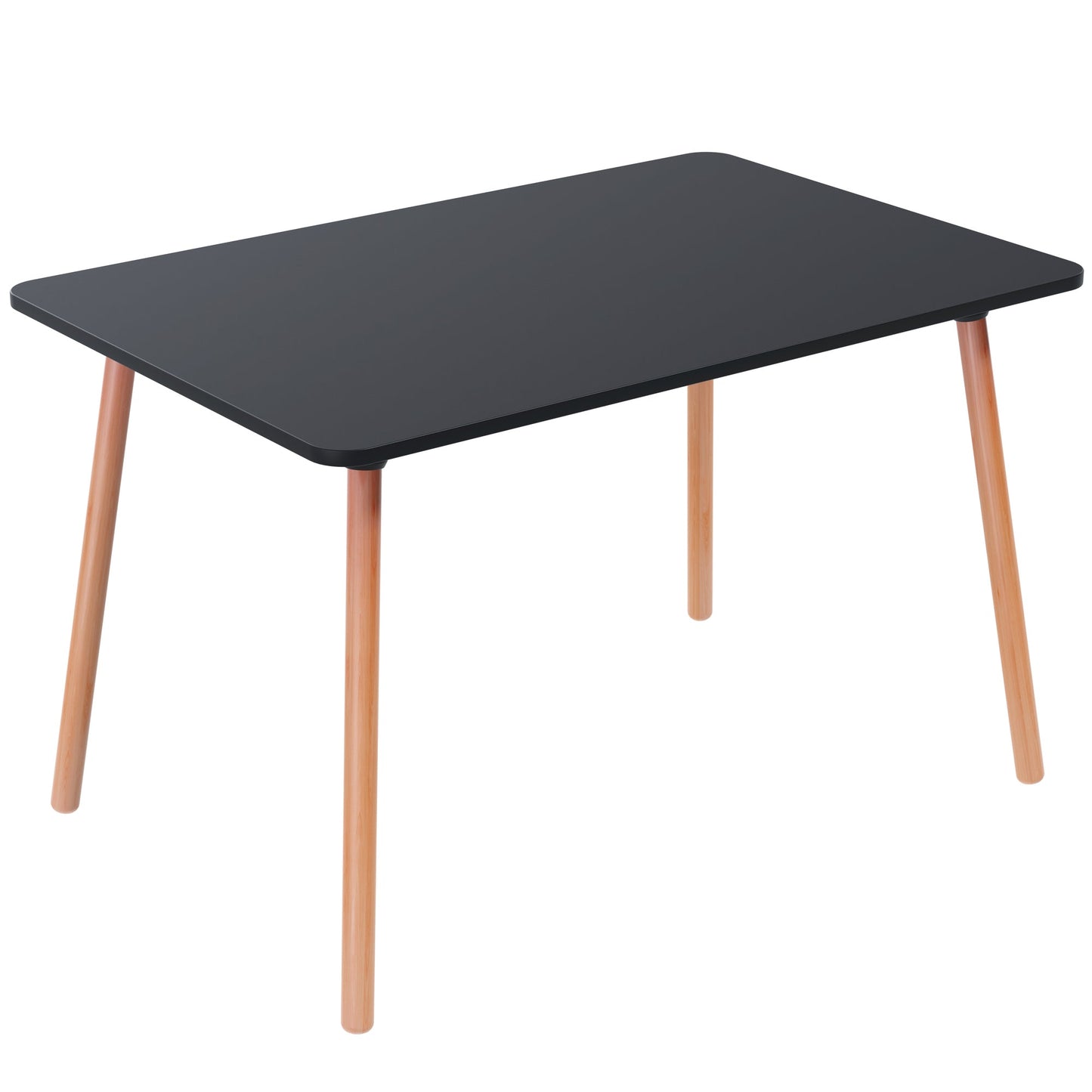 Paperflow Bistrotisch PALOMBA 120 x 75 x 80 cm (B x H x T) Melamin schwarz