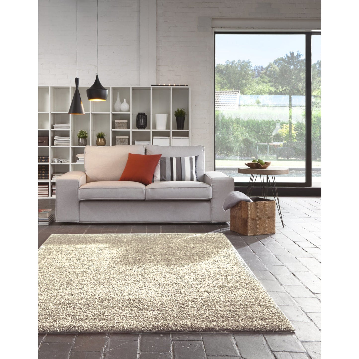 Paperflow Teppich DOLCE 120 x 170 cm (B x L) 100 % Polypropylen beige
