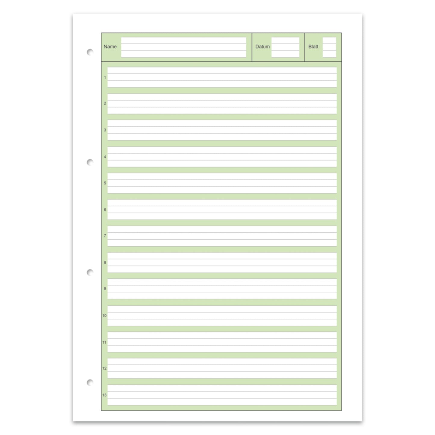 Staufen Arbeitsblock Style DIN A4 liniert 80g/m² 50 Bl.