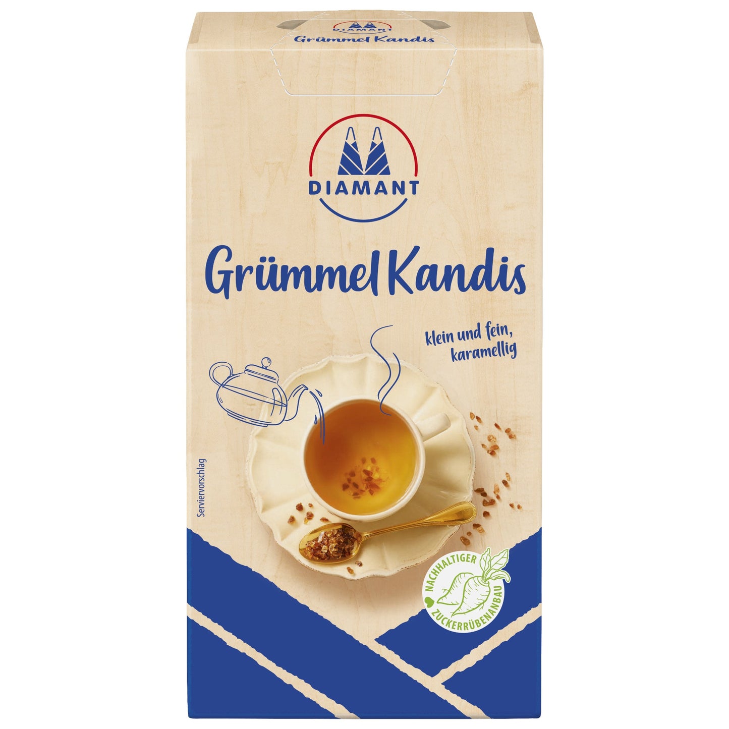 DIAMANT Zucker Grümmel Kandis 500 g/Pack.
