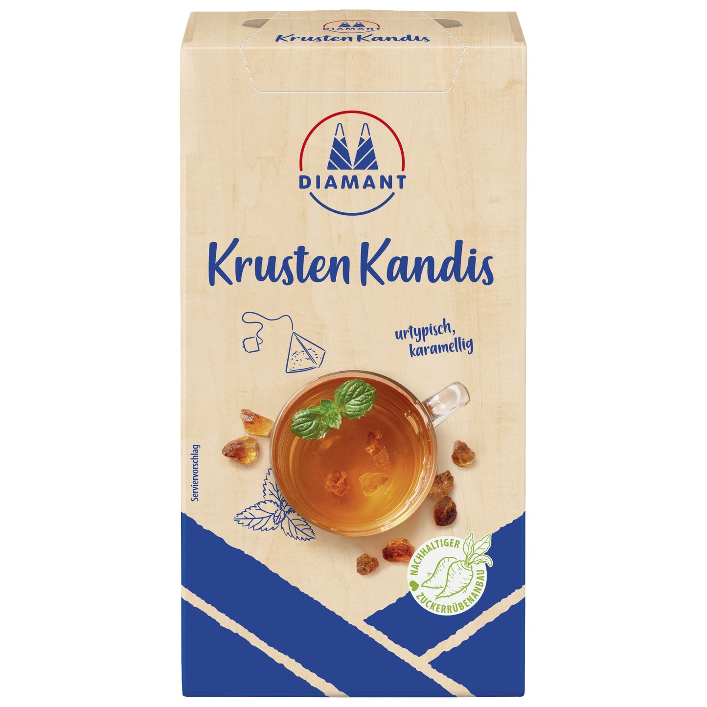 DIAMANT Zucker Krusten Kandis 500 g/Pack.