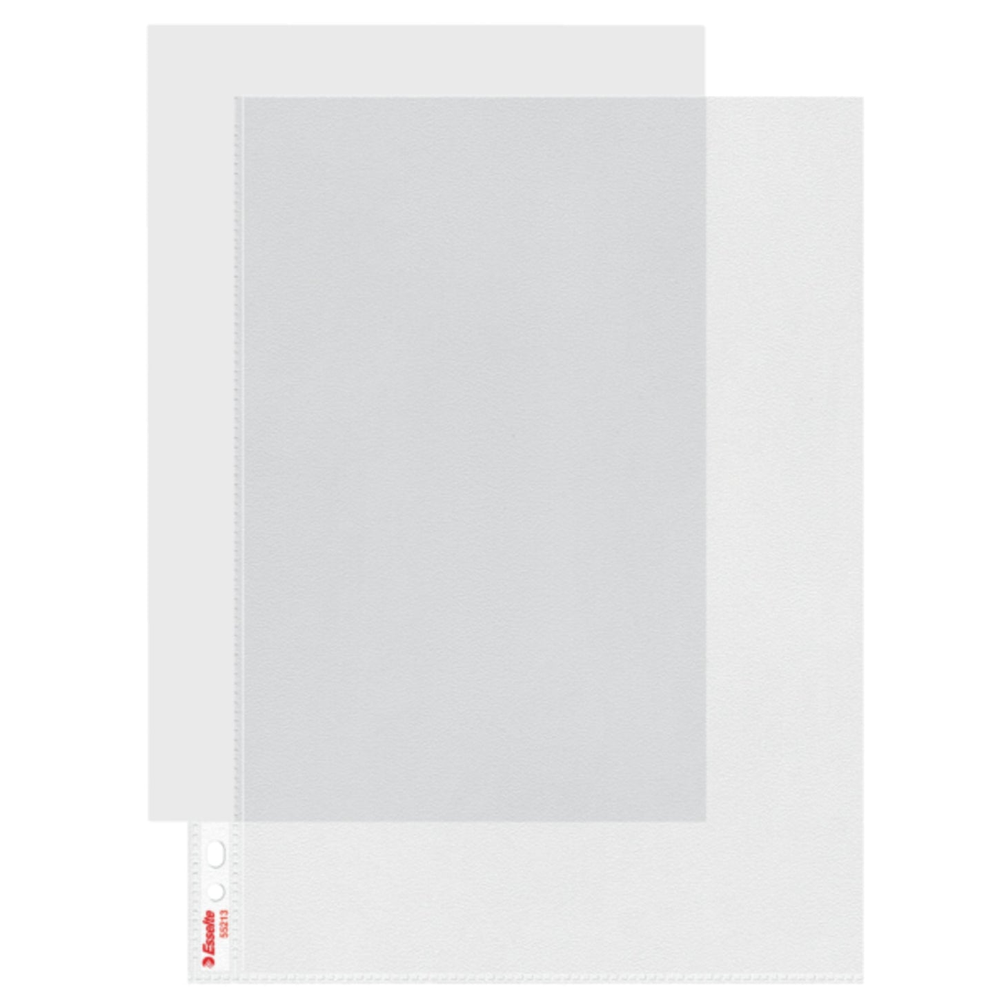 Esselte Prospekthülle Standard Plus DIN A4 90µm oben, links offen Polypropylen transparent 100 St./Pack.