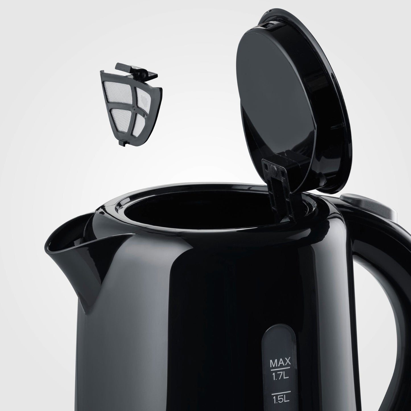 SEVERIN Wasserkocher WK 4322 1,7l schwarz
