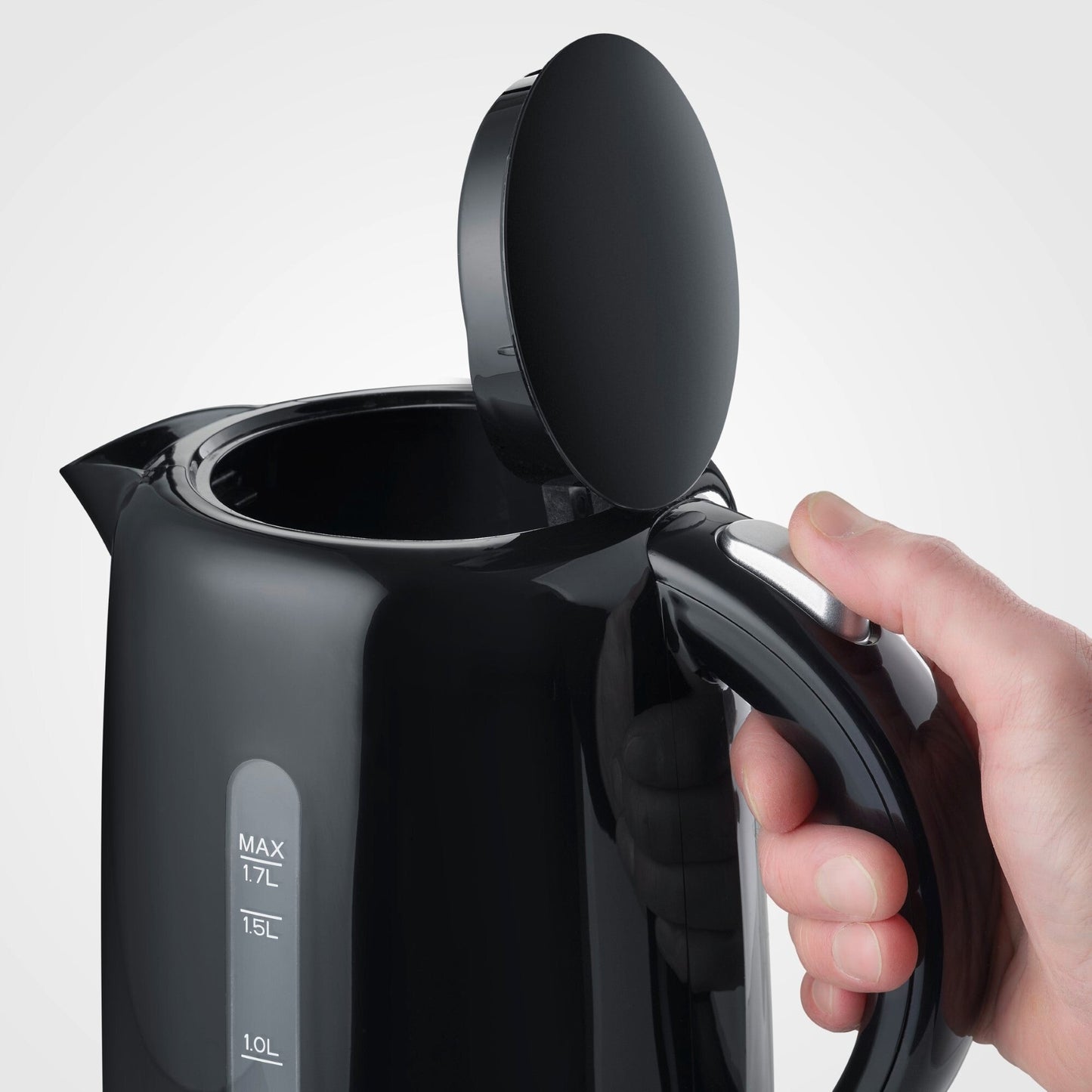 SEVERIN Wasserkocher WK 4322 1,7l schwarz