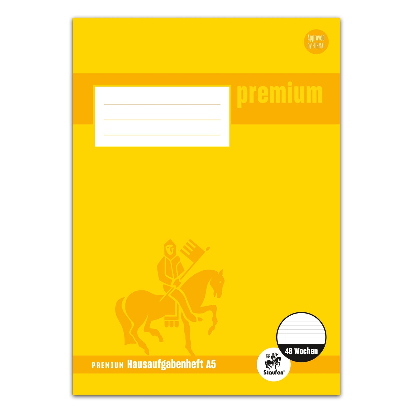 Staufen Hausaufgabenheft PREMIUM Academy DIN A5 liniert 48 Bl.