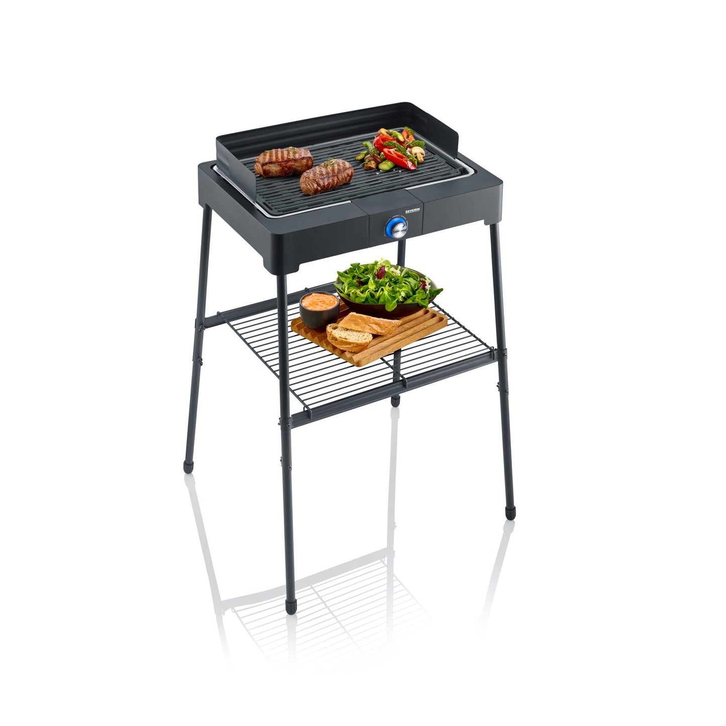 SEVERIN Elektrogrill PG 8568 56 x 98,5 x 54 cm (B x H x T) 2.200W Kunststoff schwarz