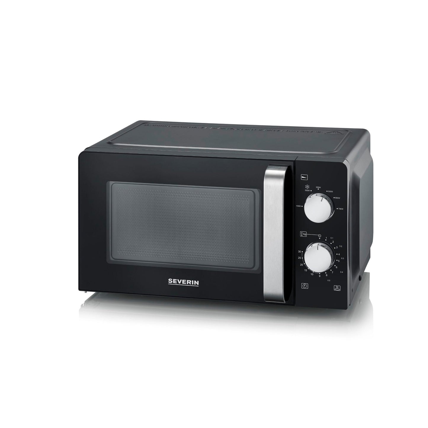 SEVERIN Mikrowelle MW 7886 44,5 x 24 x 36 cm (B x H x T) 17l 700W Metall, beschichtet