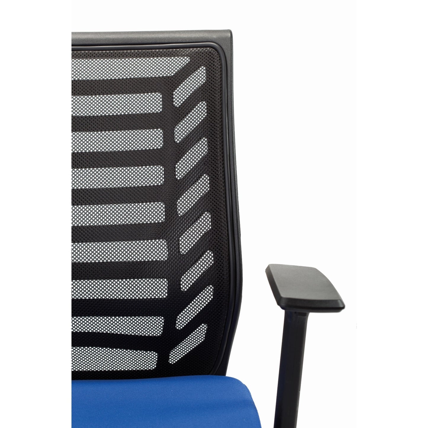 rocada Bürodrehstuhl 43-52cm Synchronmechanik Rolle ungebremst (für Teppichboden) Kunststoff