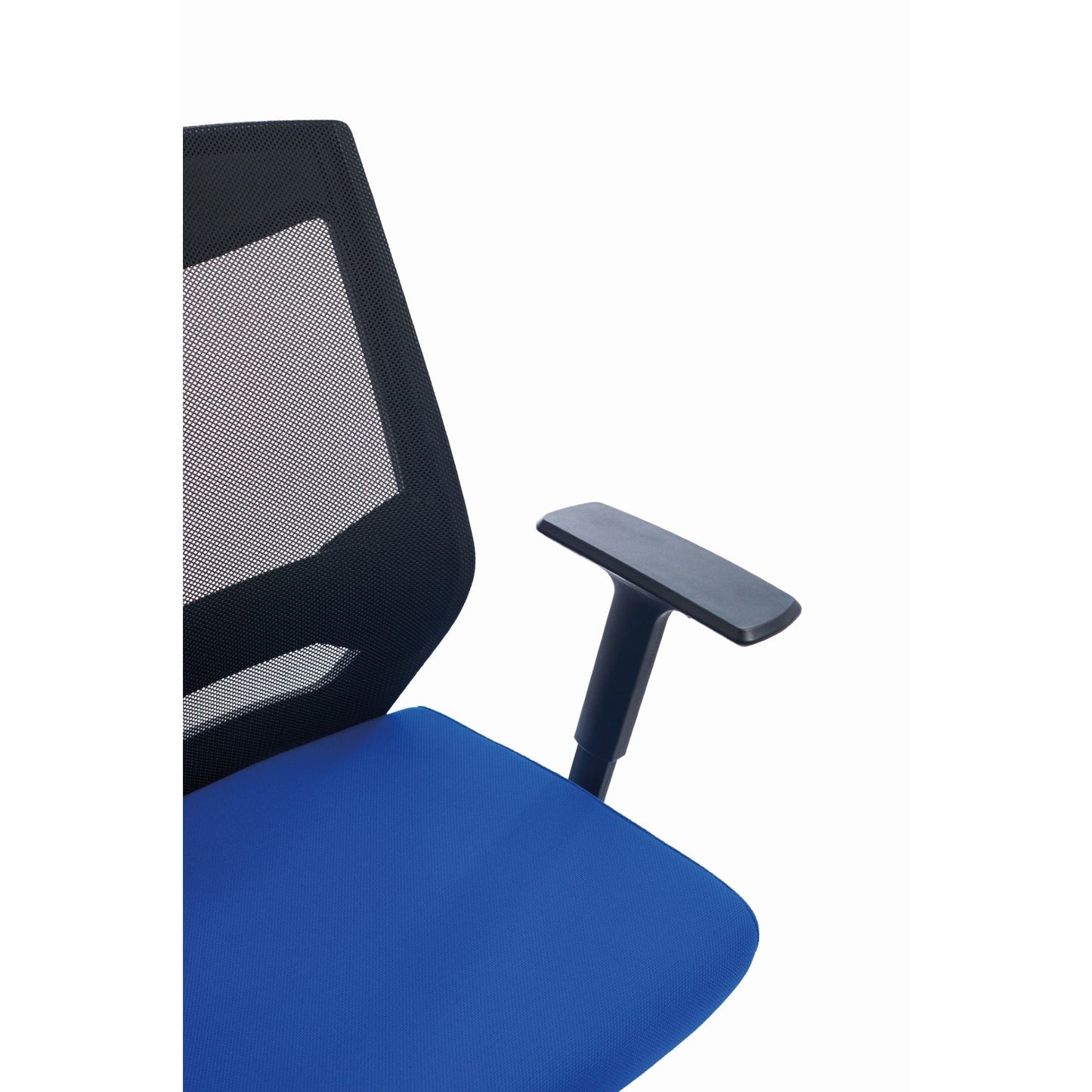 rocada Bürodrehstuhl 45-54cm Wippmechanik Rolle ungebremst (für Teppichboden) Kunststoff