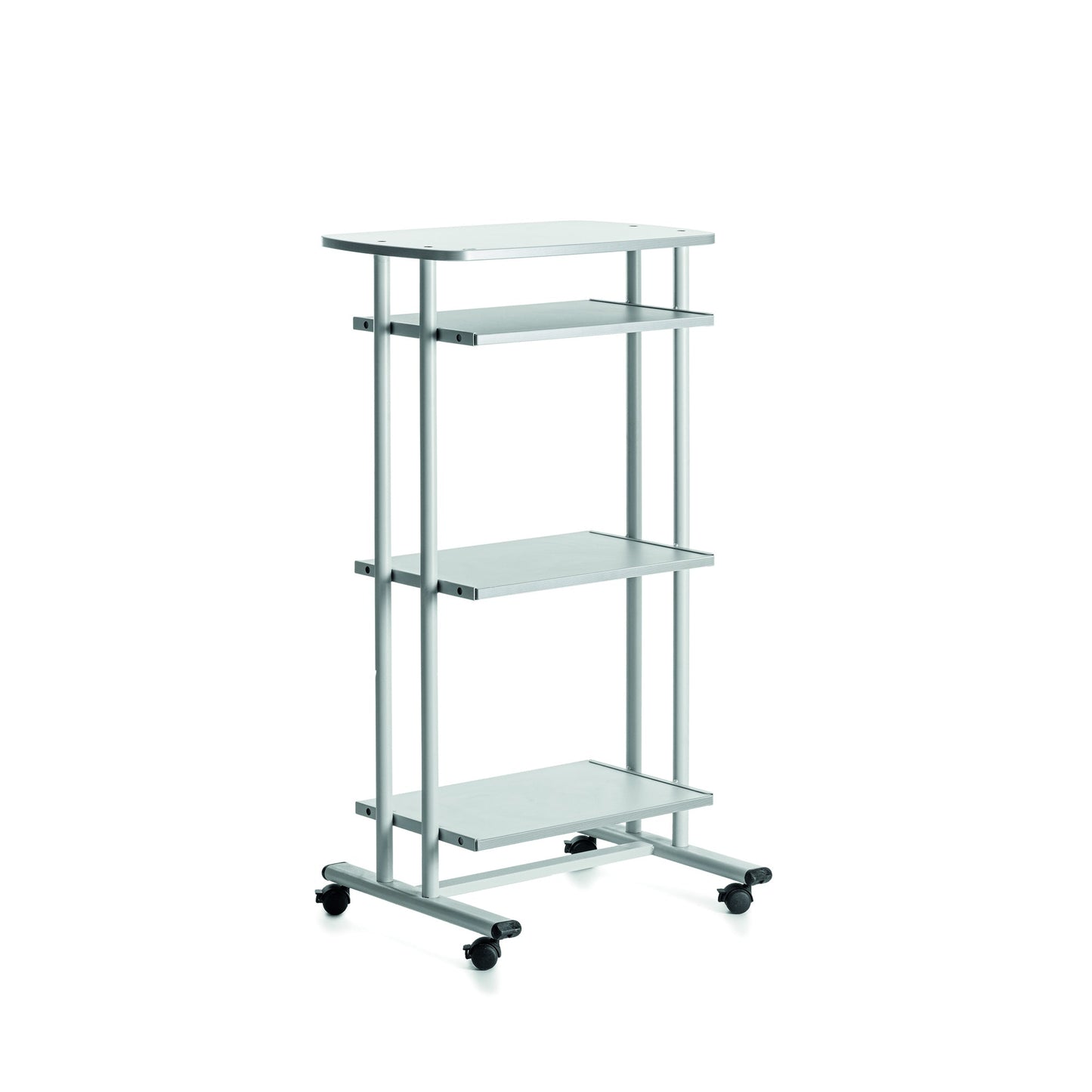 rocada PC-Arbeitsplatz 490 x 1.260 x 680 mm (B x H x T) 600 x 540 mm (B x T) nicht abschließbar grau