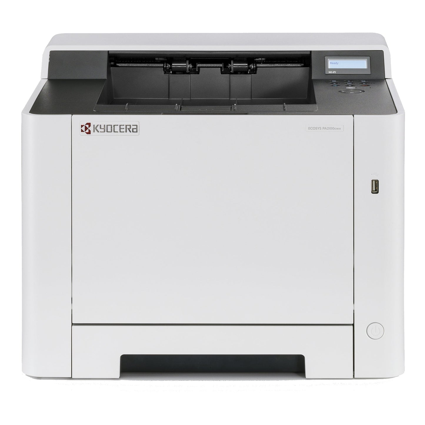 KYOCERA Laserdrucker ECOSYS PA2100cwx DIN A4 21 Seiten/Min. 41 x 32,9 x 41 cm (B x H x T) 4 Toner, 1 Resttonerbehälter inkl. Kurzanleitung, Stromkabel