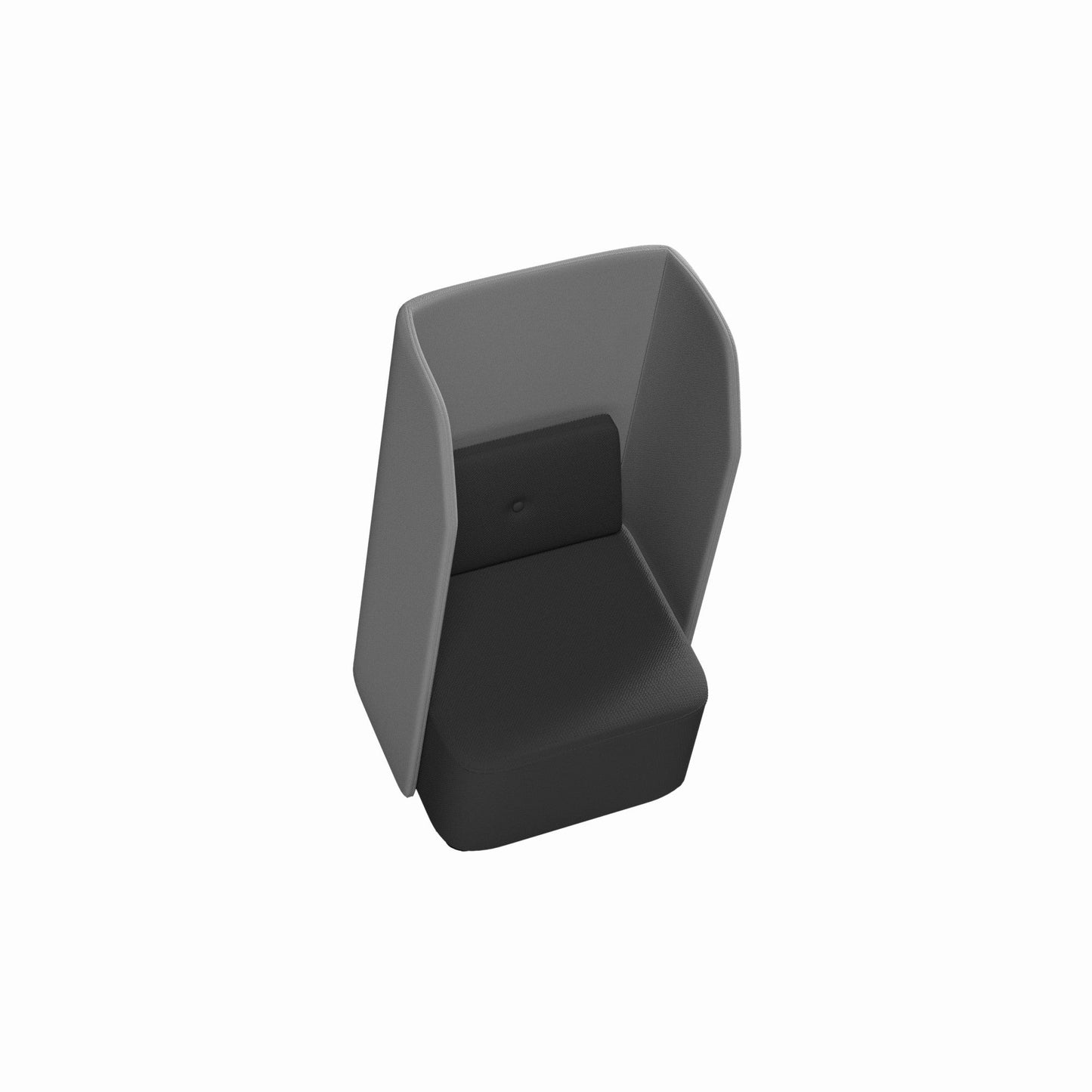 rocada Besprechungszone Be Soft Einzelsitz 1.320 x 660 x 730 mm (B x H x T) 1 Sitzeinheit grau