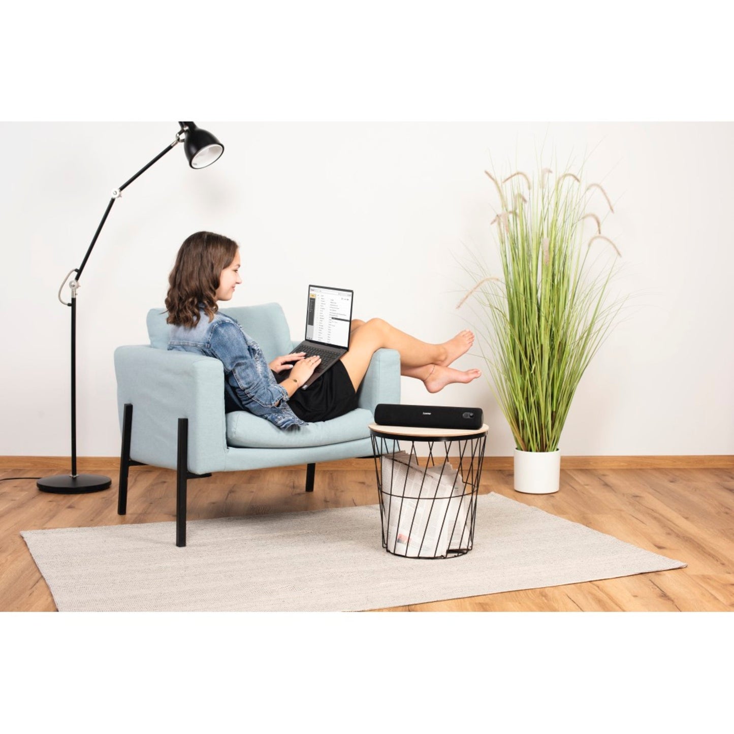 Hama Lautsprecher PipeRoll 3.0 35 x 7 x 7 cm (B x H x T) Stereo Akku schwarz