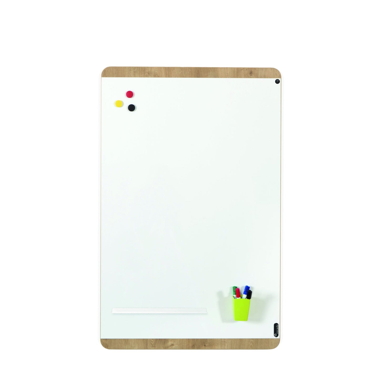 rocada Whiteboard Natural Maße der Oberfläche: 150 x 100 cm (B x H) Tafel magnethaftend nicht beidseitig beschreibbar Melamin kunststoffbeschichtet weiß