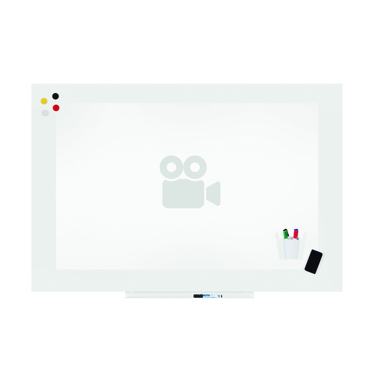 rocada Whiteboard Skin Matt Maße der Oberfläche: 150 x 100 cm (B x H) Tafel magnethaftend nicht beidseitig beschreibbar Stahl kunststoffbeschichtet weiß