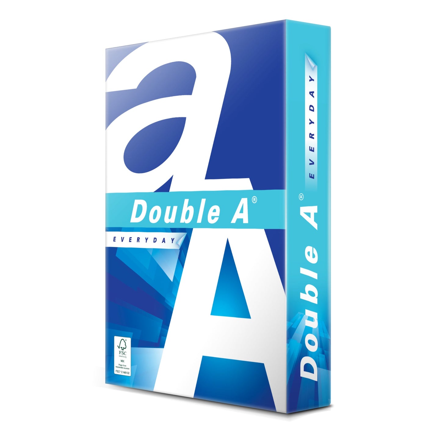Double A Kopierpapier Everyday DIN A4 70g/m² holzfrei, elementar chlorfrei gebleicht weiß 500 Bl./Pack.