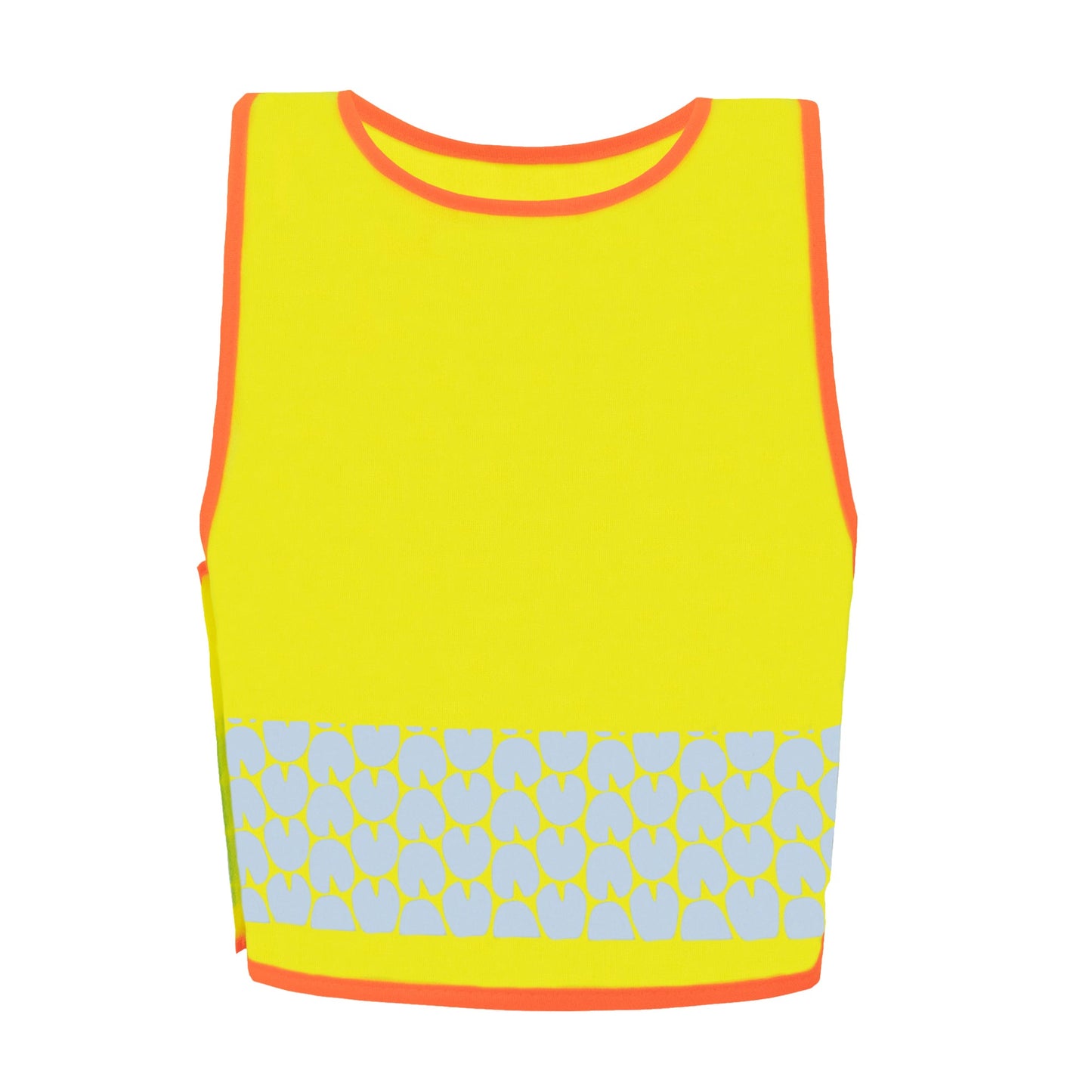 korntex Warnweste Funtastic Wildlife XS reflektierend Klettverschluss 100 % Polyester gelb