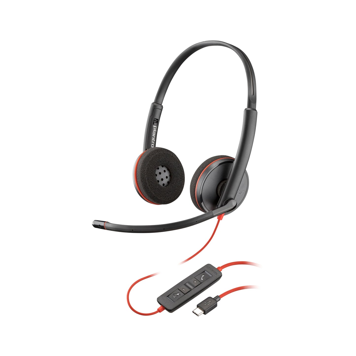 Poly Headset Blackwire 3220 USB-C schwarz