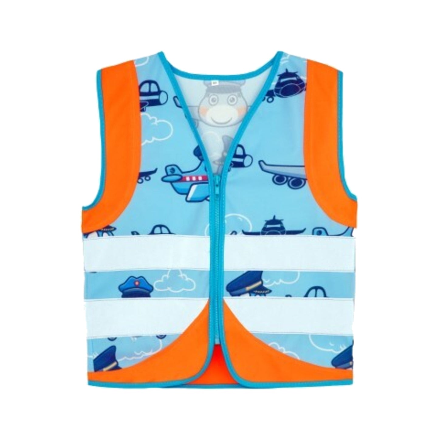 korntex Warnweste Action Vehicle XS Reißverschluss 100 % Polyester orange
