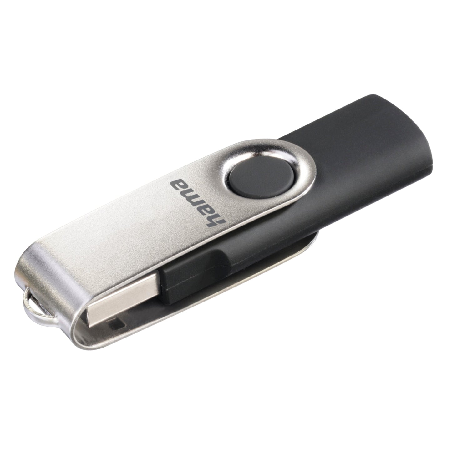 Hama USB-Stick Rotate USB 2.0 64Gbyte schwarz/silber