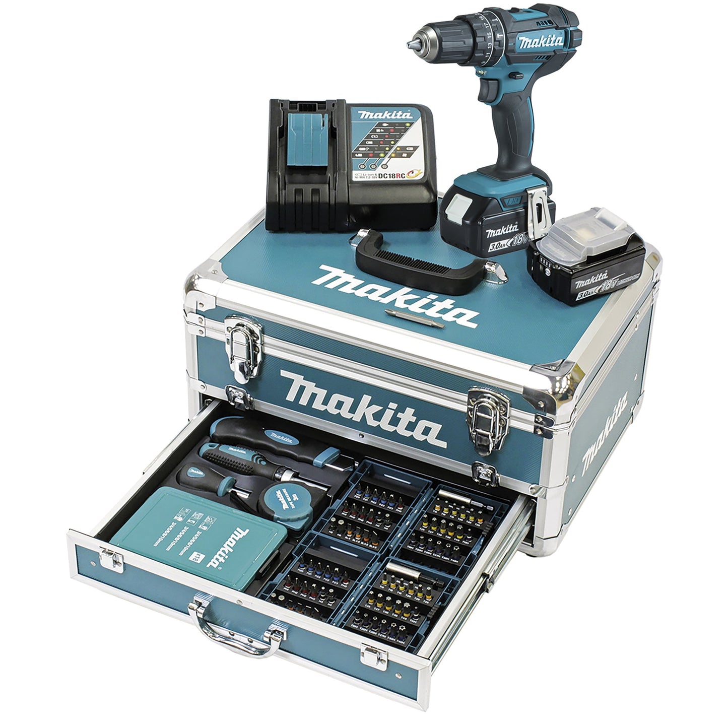Makita® Schlagbohrmaschine DHP482 28.500 U/Min.
