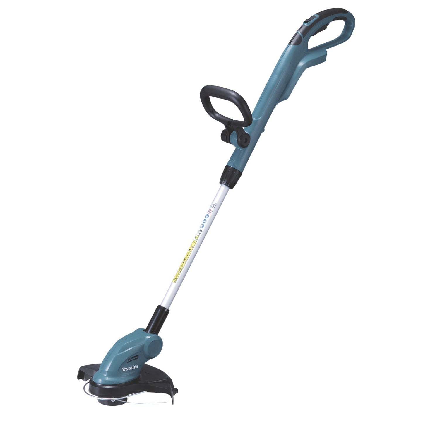 Makita® Rasentrimmer DUR181 2,6cm 7.800 U/Min. Akku inkl. Schultergurt, 1-Fadenkopf Tap&Go, Mähfaden rund (1,6 mm) Zubehör erforderlich erforderliches Zubehör: Makita Akku BL1850B, Akkuladegerät DC18RC