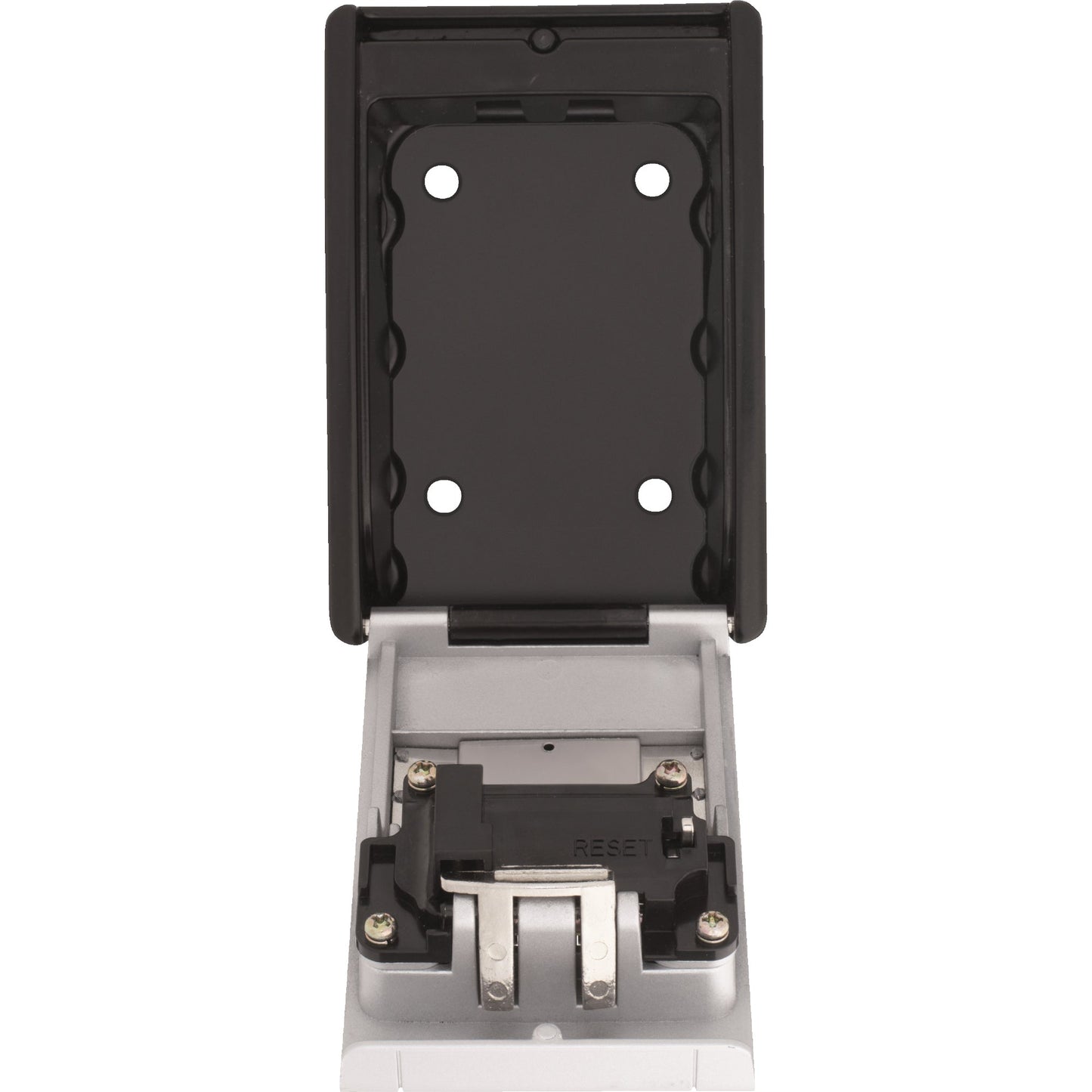 ABUS Schlüsselbox 787 KeyGarageT 8 x 12 x 4,5 cm (B x H x T) 2 Haken Metall schwarz/silber