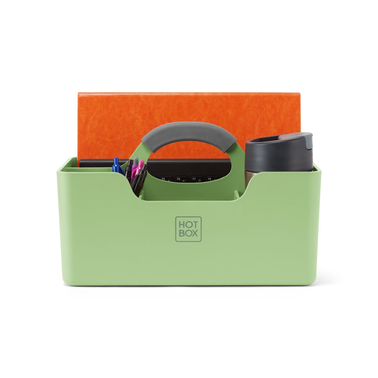 Hotbox Organisationsbox Design 1 31,2 x 19 x 18,2 cm (B x H x T) Polypropylen, 100 % recycelt grün