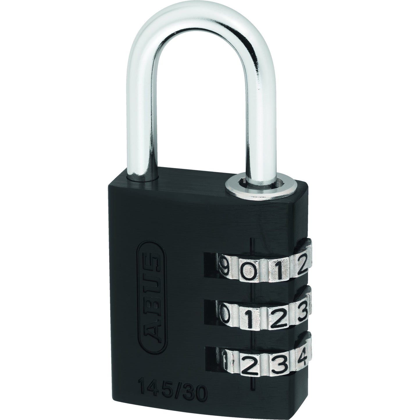 ABUS Vorhangschloss 145 Zahlenkombinationsschloss 14 x 25mm Aluminium