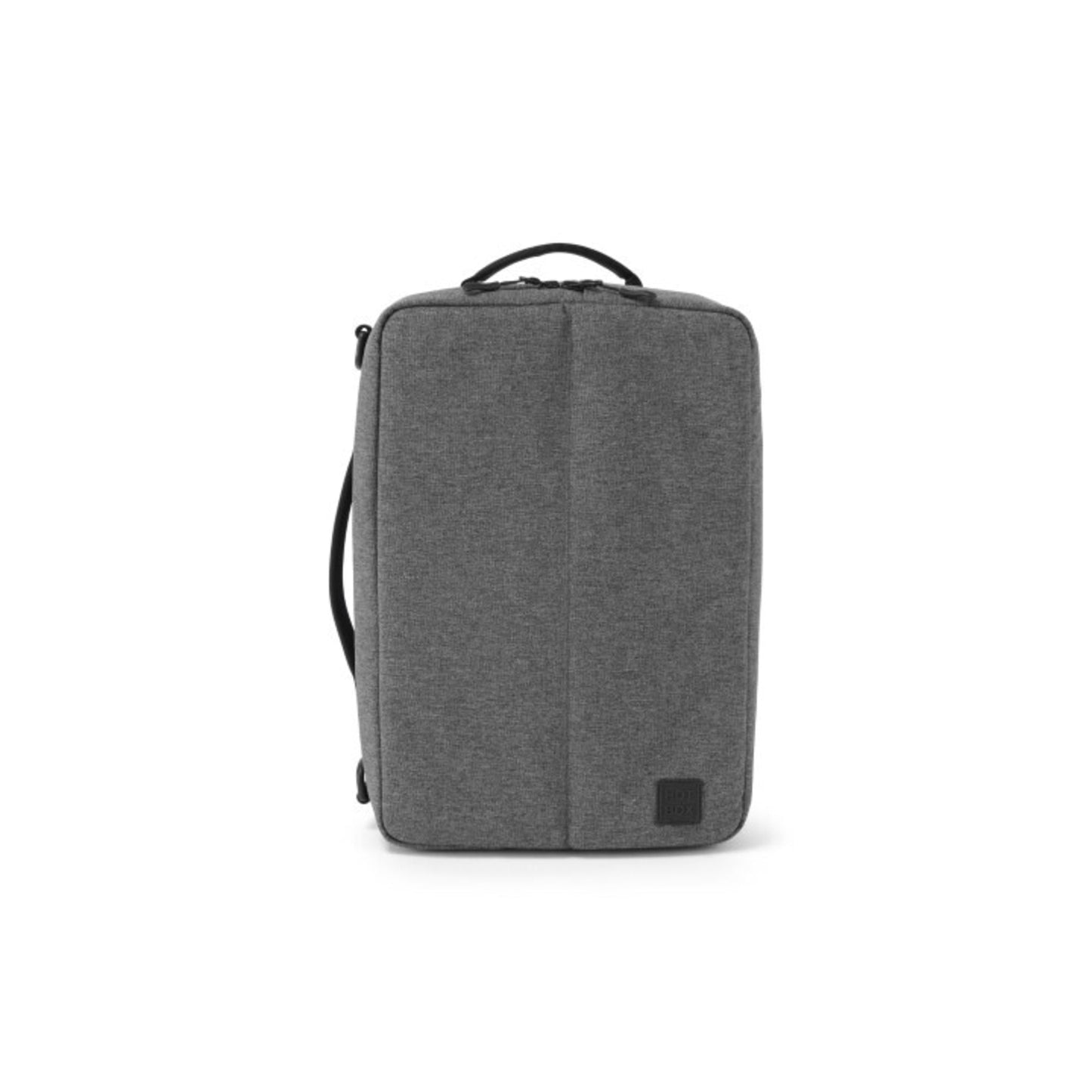 Hotbox Notebookrucksack Adapt Reißverschluss gepolsterte Rückenstütze, leicht aufschiebbare Gepäckgriffe an der Rückseite, gepolstertes Laptopfach, verstärkter Boden, integrierter Telefon- oder Tabletständer bei aufgeplapptem Vorderteil, großes Innenfach